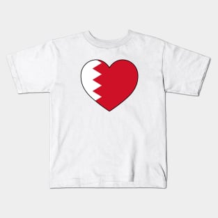 Heart - Bahrain _050 Kids T-Shirt